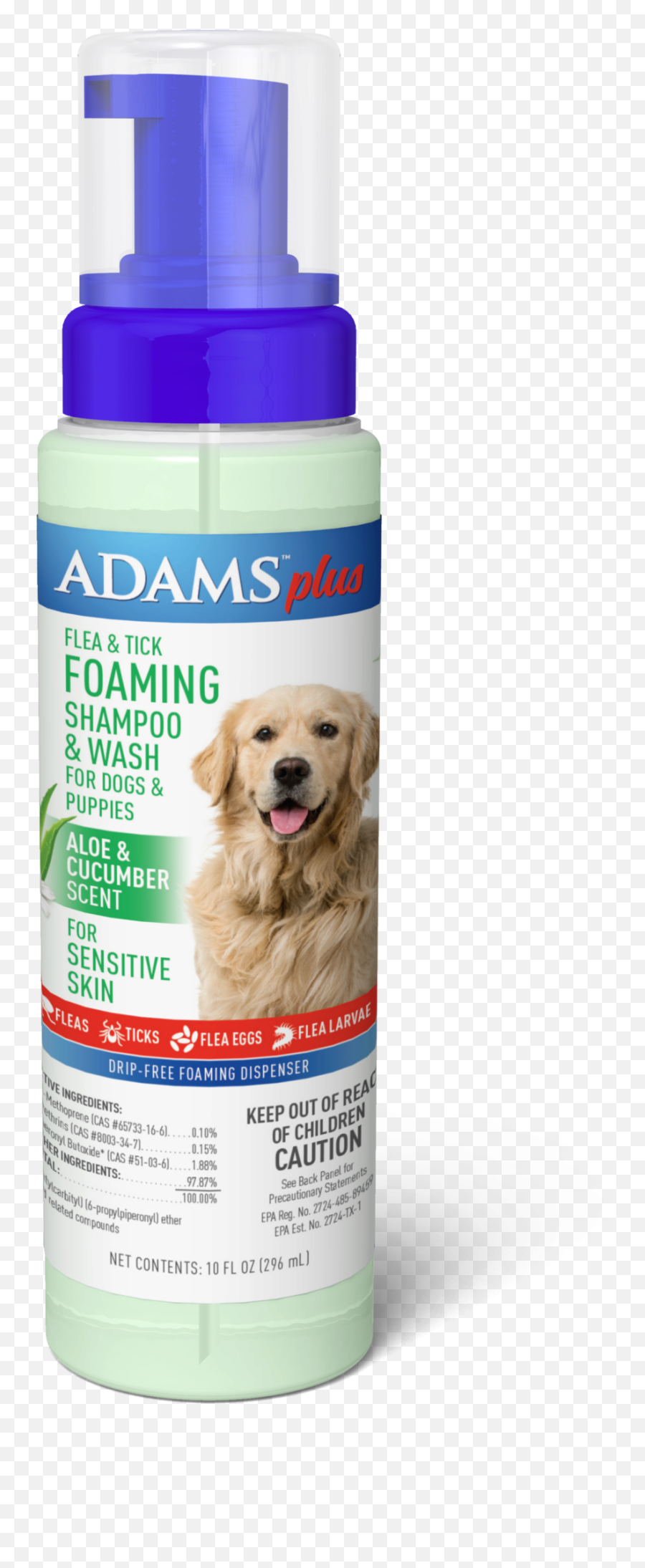 Adams Plus Flea U0026 Tick Foaming Shampoo Wash For Dogs - Adams Plus Flea Tick Png,Flea Png
