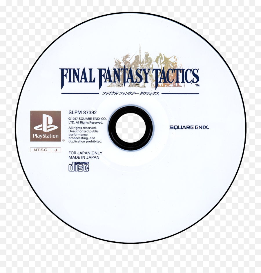 Final Fantasy Tactics Details - Launchbox Games Database Final Fantasy Tactics Disc Png,Final Fantasy Tactics Logo
