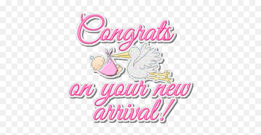 Baby Girl Congratulations Clipart Rh - Congratulations For New Arrival Png,New Arrival Png