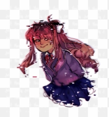 Knaiifu - Doki Doki Literature Png,Monika Transparent