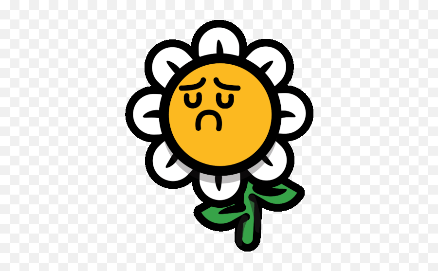 Sunflower Sad Flower Gif - Dot Png,Sunflower Icon