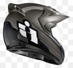 Casco Icon Variant D - STACK NEGRO Cascos YC Motorcycle Helmet png
