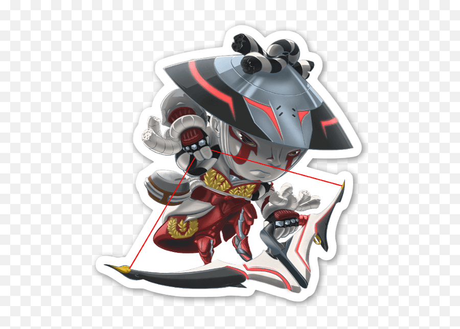 Kabuki Hanzo - Illustration Png,Hanzo Png