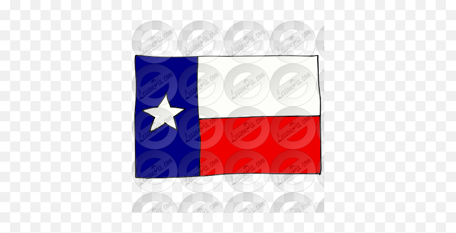 Texas Flag Picture For Classroom Therapy Use - Great Texas Illustration Png,Texas Flag Png