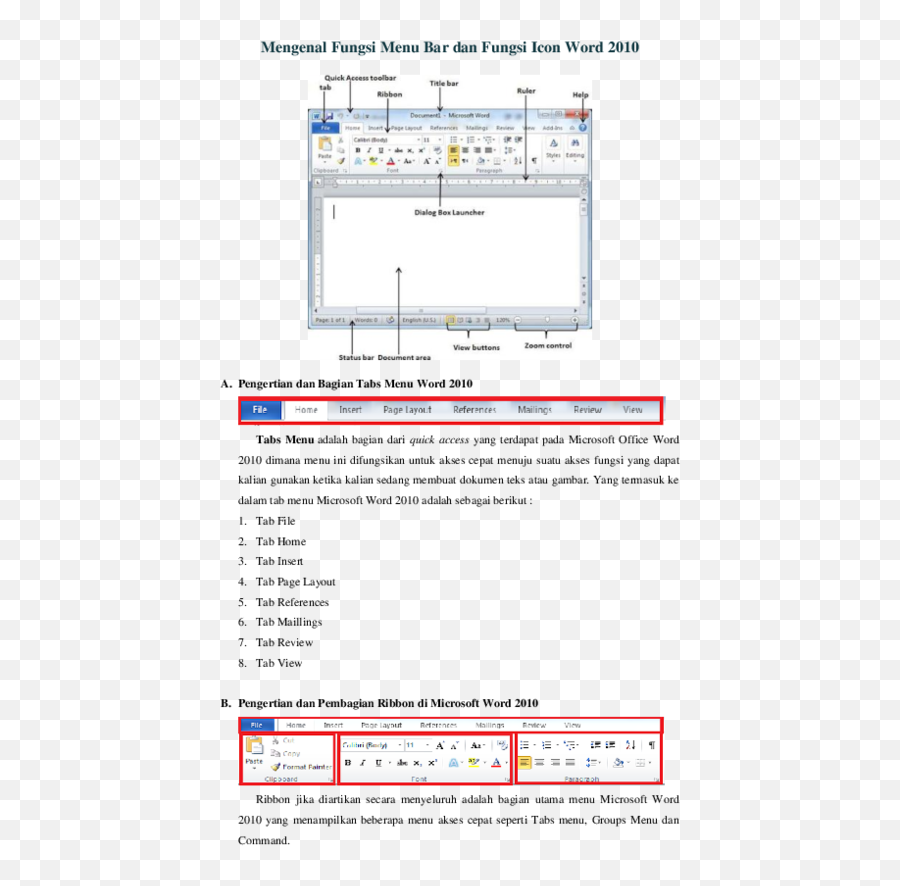 Icon Microsoft Word Dan Fungsinya - Vertical Png,Fungsi Icon Microsoft Excel 2007