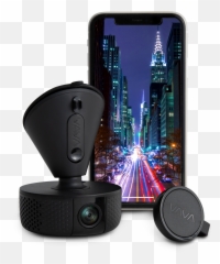 Dash Cam Front And Rear With Night - Wireless Security Camera png