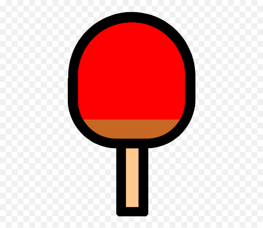 Table Tennis Paddle Racket - Vector Image Solid Png,Ping Pong Paddle Icon