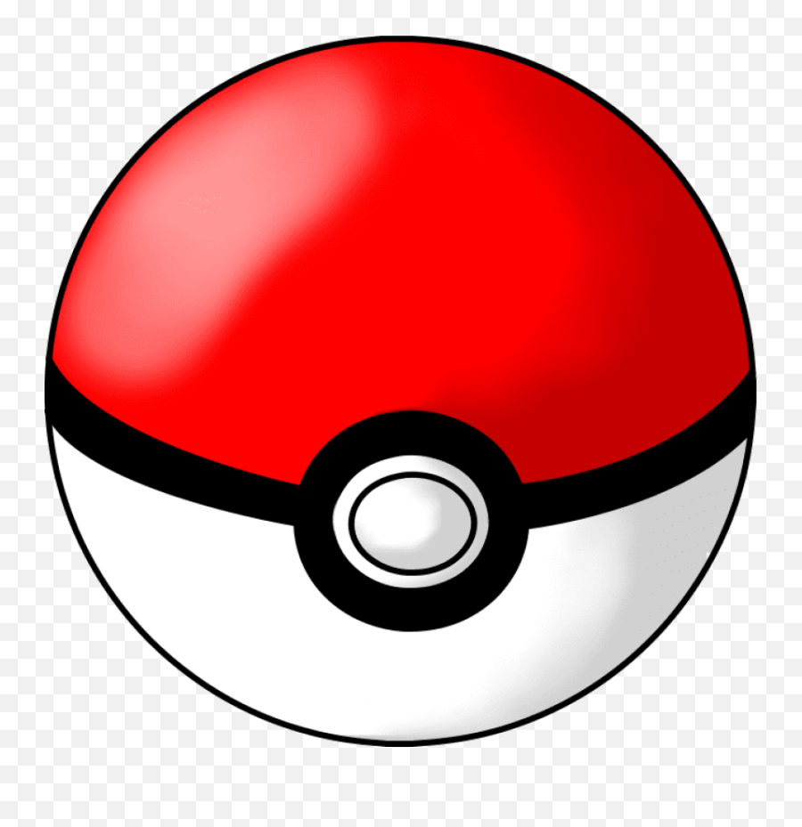 Pokeball Transparent Background - Transparent Pokemon Ball Png,Pokeball Transparent