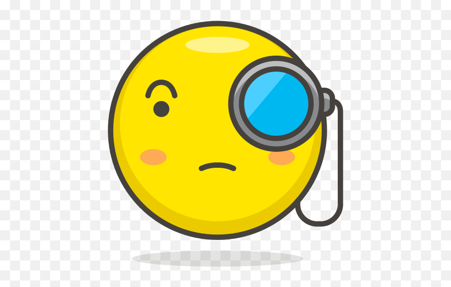 Monocle Free Icon Of 780 Vector Emoji - Icon Png,Monocle Icon