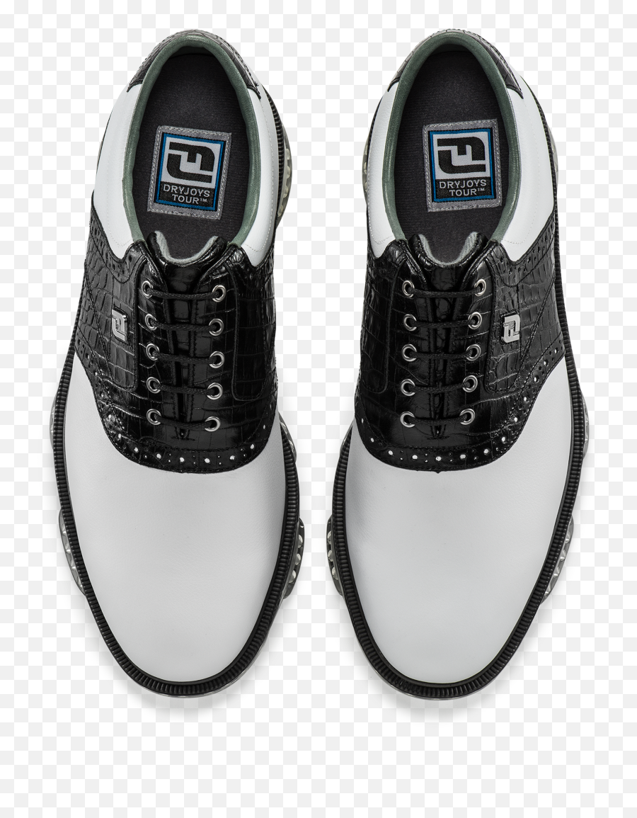 Footjoy White Shoe Polish - Footjoy Dryjoy Golf Shoes Top View Png,Footjoy Icon White