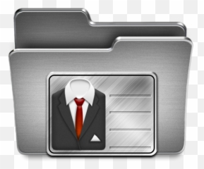 Contacts Folder Free Icon Of Steel - Songs png