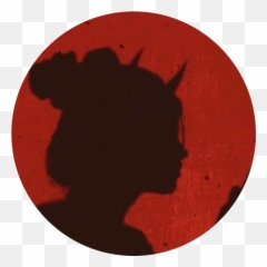 Red Aesthetic Devil Shadow - Shefalitayal Hair Design png