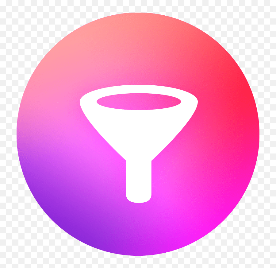 Funnel Icon Png Solidworks Pink