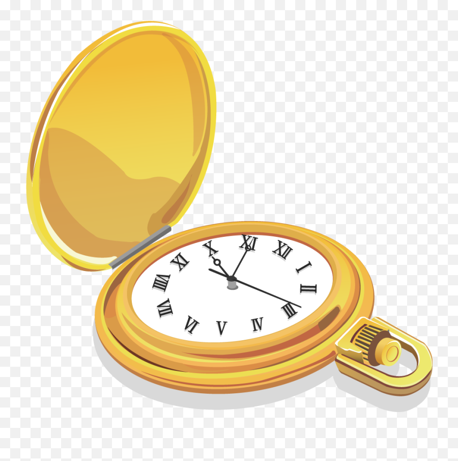 Free Png Clock - Konfest Quartz Clock,Pocket Watch Png