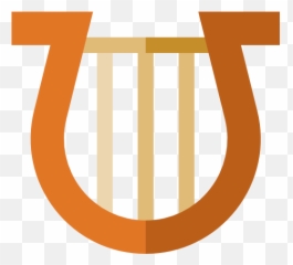 Free Icon Lyre - Vertical png