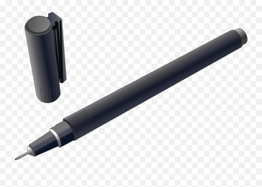 Pen Clipart Vector - Pen Vector Png Transparent,Pen Vector Png