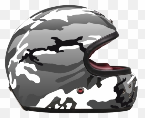 Camouflage Helmet Motorcyclequality Assurance - Camo Grey Helmet Motorcycle png