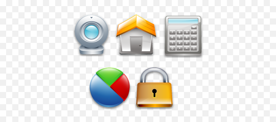 Home Icons Set Free Download - Calculator Png,How To Change A Desktop Icon Windows 7