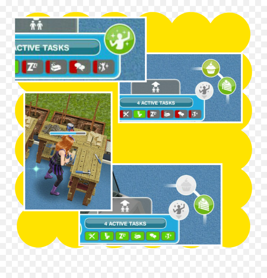 The Sims Freeplay - Beginners Guide U2013 The Girl Who Games Inspire A Sim On Freeplay Png,Perk Icon Meanings