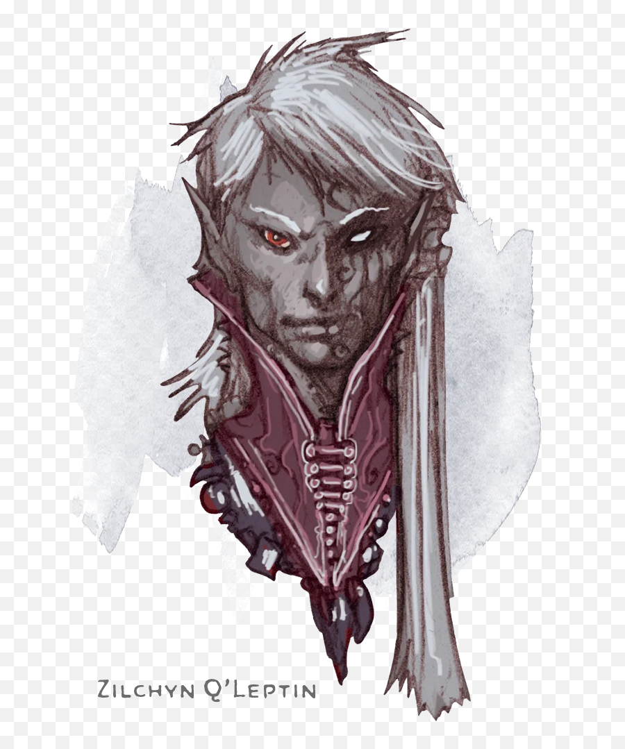 Out Of The Abyss - 5etools Drow Male Commoner 5e Png,The Night Mother Icon Skyrim