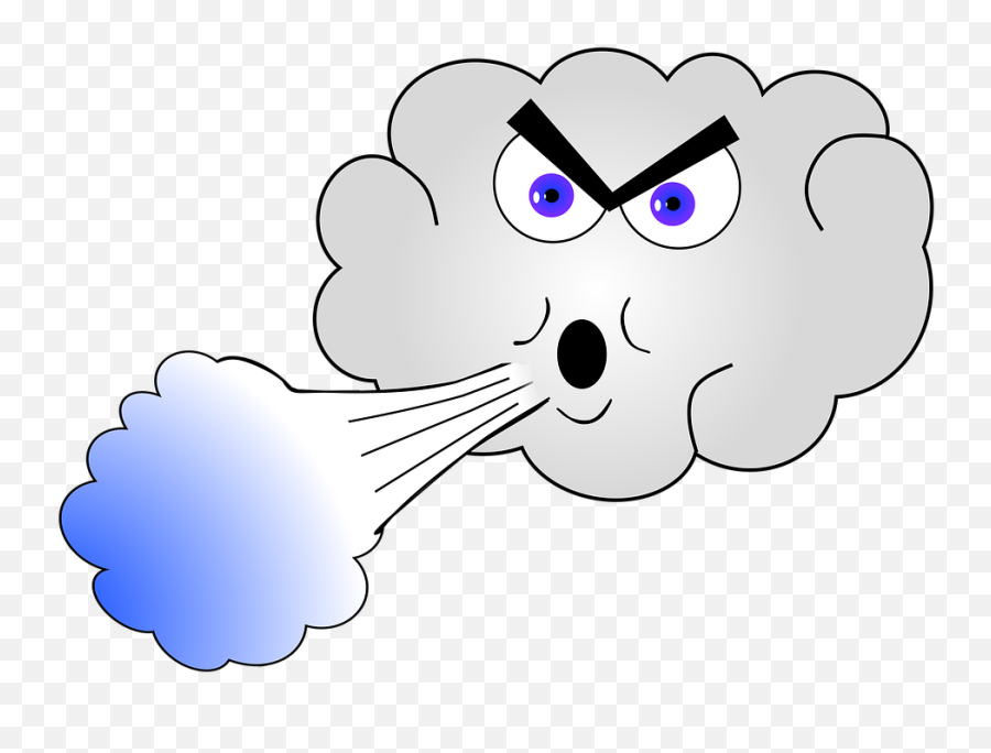 Cloud Cold Wind - Free Image On Pixabay Weather Cartoon Png,Cold Png