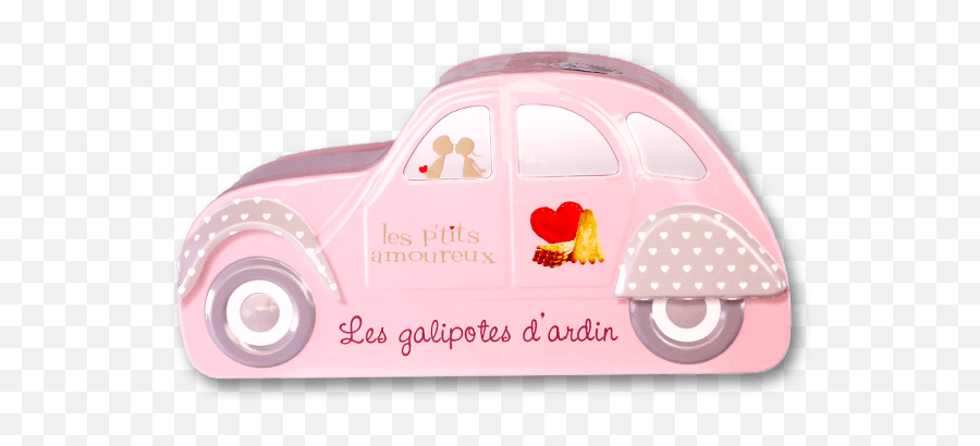 Tits Amoureux Mini Pure Butter Biscuits - Model Car Png,Pink Car Png