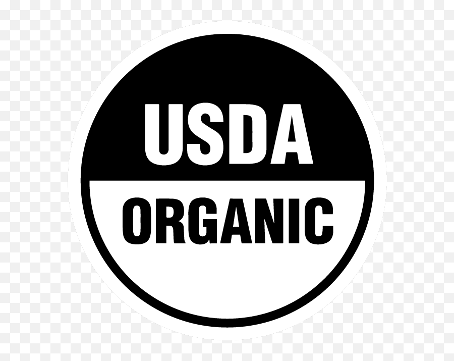 Usda Organic White Logo Png - Usda Organic Logo Png,Seal Png
