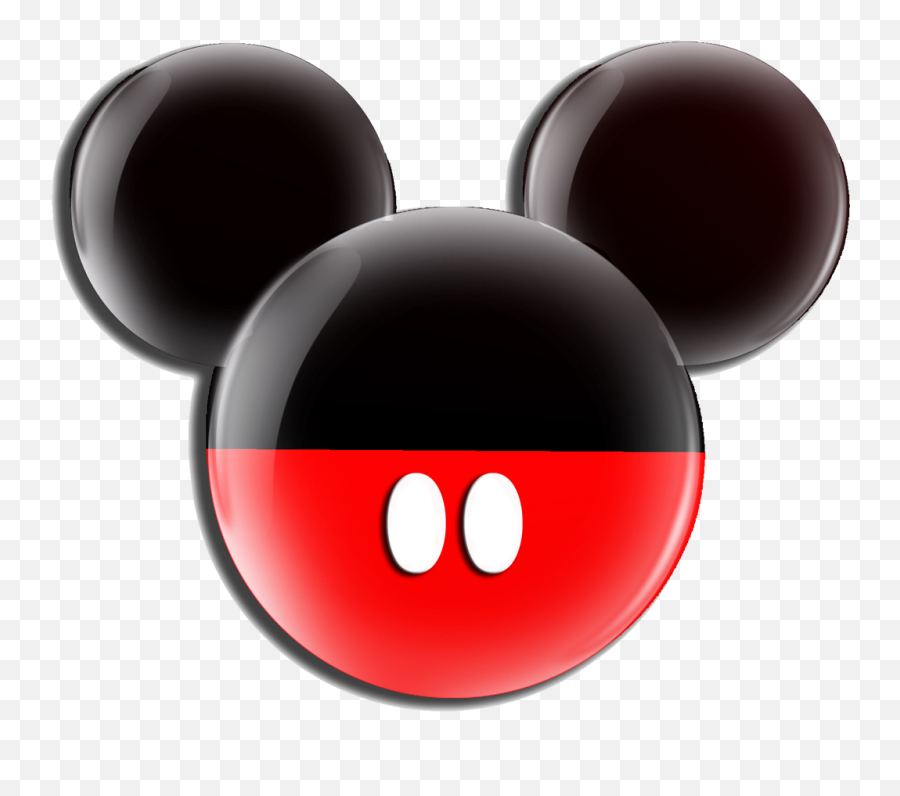 Clipart Glasses Minnie Mouse - Mickey Mouse Round Head Png,Minnie Mouse Png Images