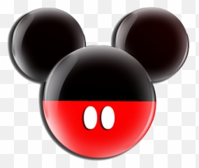Clipart Glasses Minnie Mouse - Mickey Mouse Round Head Png,Minnie Mouse Png Images