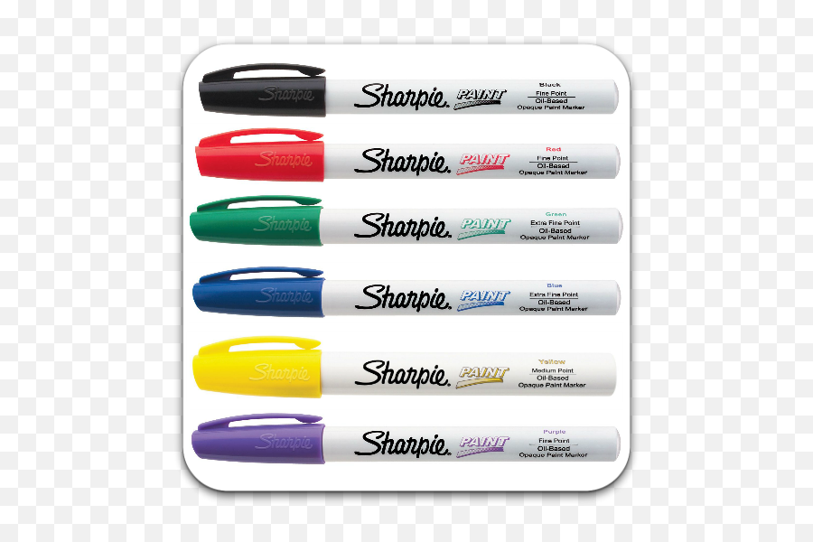 Sharpie Markers - Art Supplies Art Stuff Sharpie Png,Sharpie Png