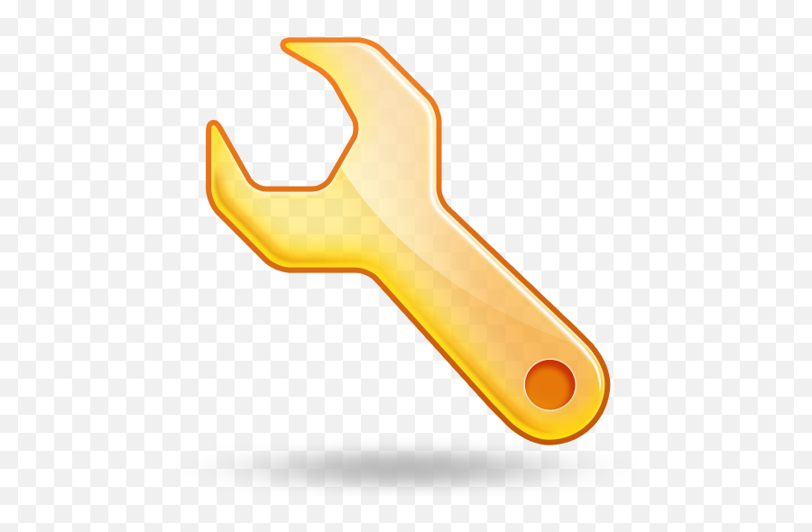 Yellow Wrench Icon U2013 Free Icons Download Png