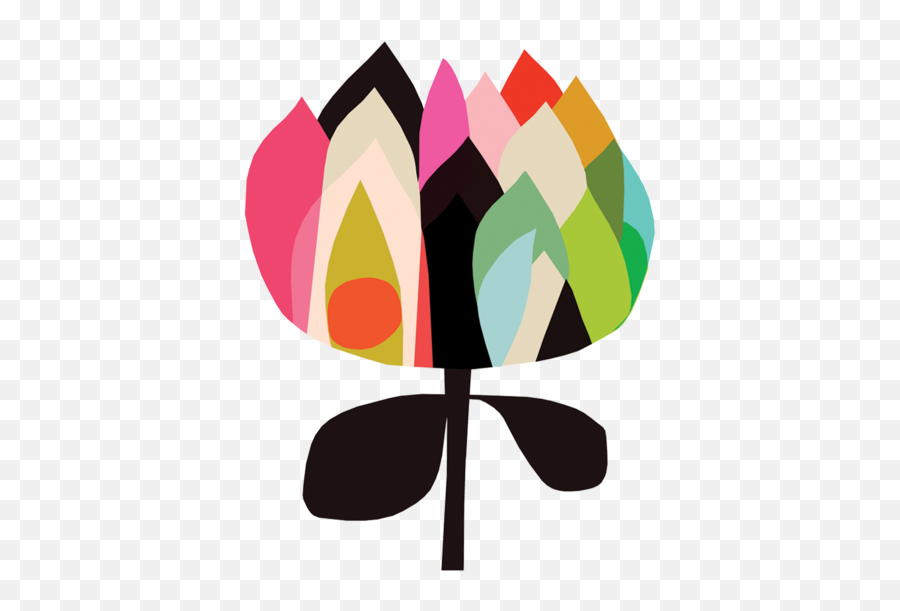 Download Hd Waratah - Abstract Art Transparent Png Image Waratah Flower Graphic Symbol,Abstract Art Png