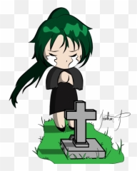 Crying Chibi Girl - Anime Girl Crying Anime Girl Crying Grave Png,Hot Anime Girl Png