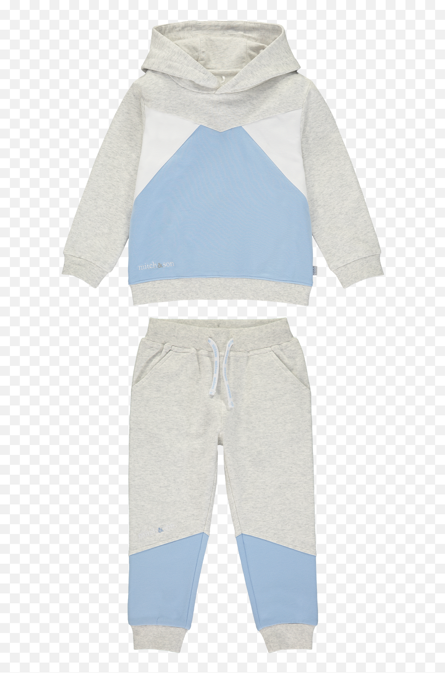 Mitch U0026 Son - Greybluewhite Hooded Tracksuit Logan Pajamas Png,Jean Grey Png