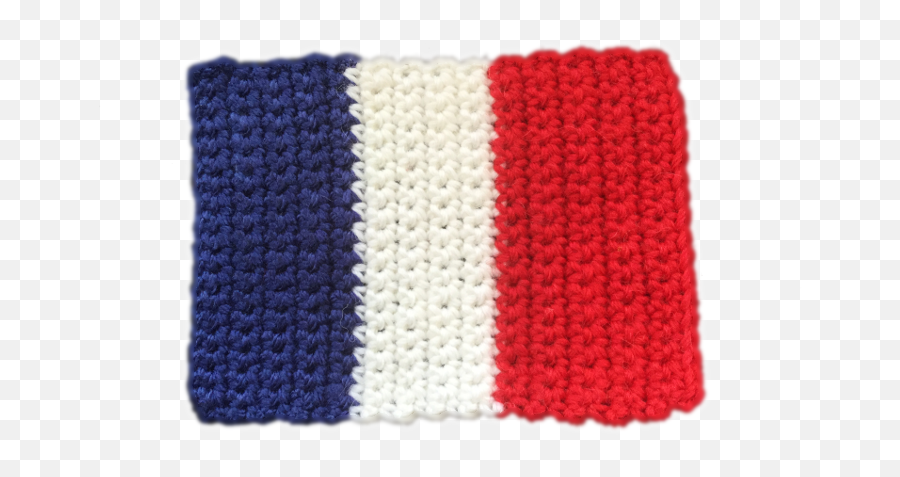 Solmuteoriaa Crochet Patterns Flag Of France - Flag France Crochet Png,France Flag Png