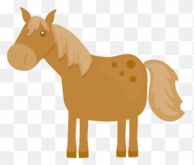 Dead Horse Cartoon - Cute Horse Clipart Transparent Background Png,Horse Clipart Png