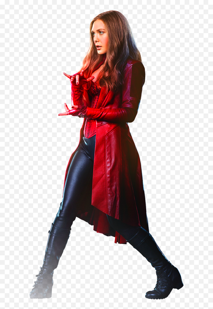 Age Of Ultron - Elizabeth Olsen Scarlet Witch Body Png,Scarlet Witch Transparent
