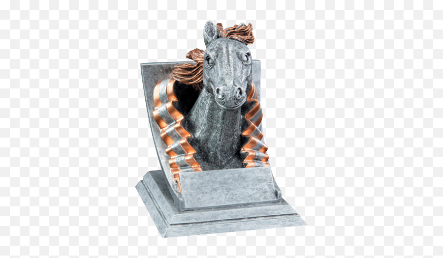 Mustang Resin Trophy Mascot Series P U2013 North Star Awards - Bronze Sculpture Png,Mustang Mascot Logo