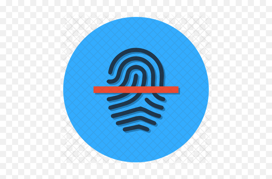 Thumbprint Icon Of Flat Style - Fingerprint Adobe Illustrator Png,Thumbprint Png
