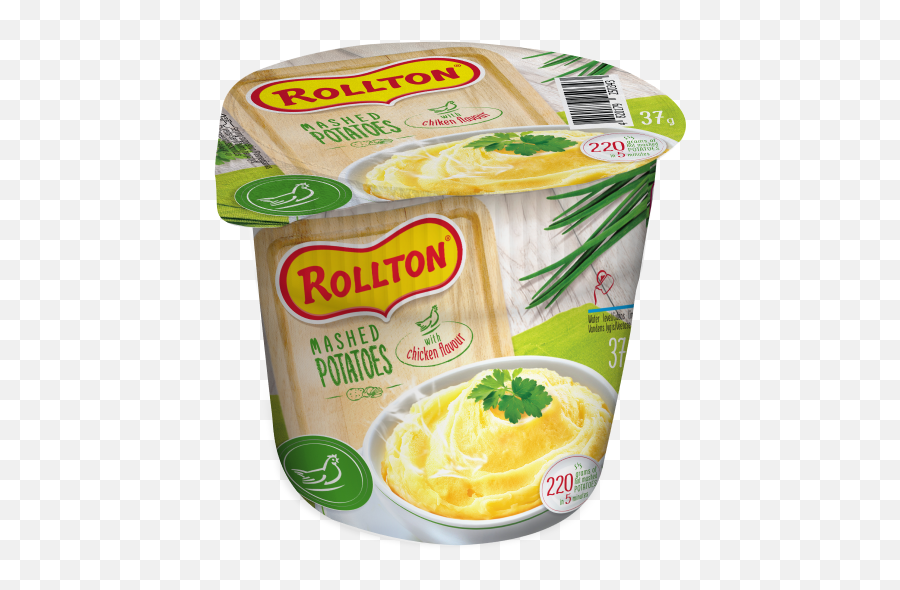 Mashed Potatoes With Chicken Flavour Cup 37g - Estonia Rollton Mashed Potatoes Png,Mashed Potatoes Png