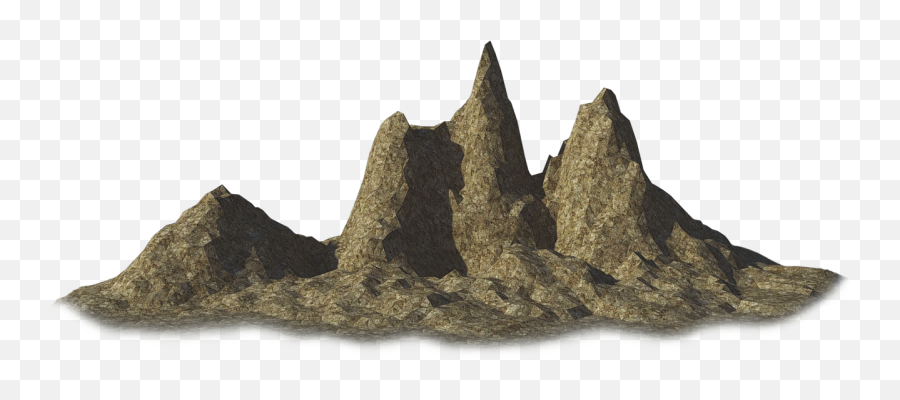 Mountain Png Alpha Channel Clipart Images Pictures With - Pointy Rocks Transparent Background,Mountain Transparent