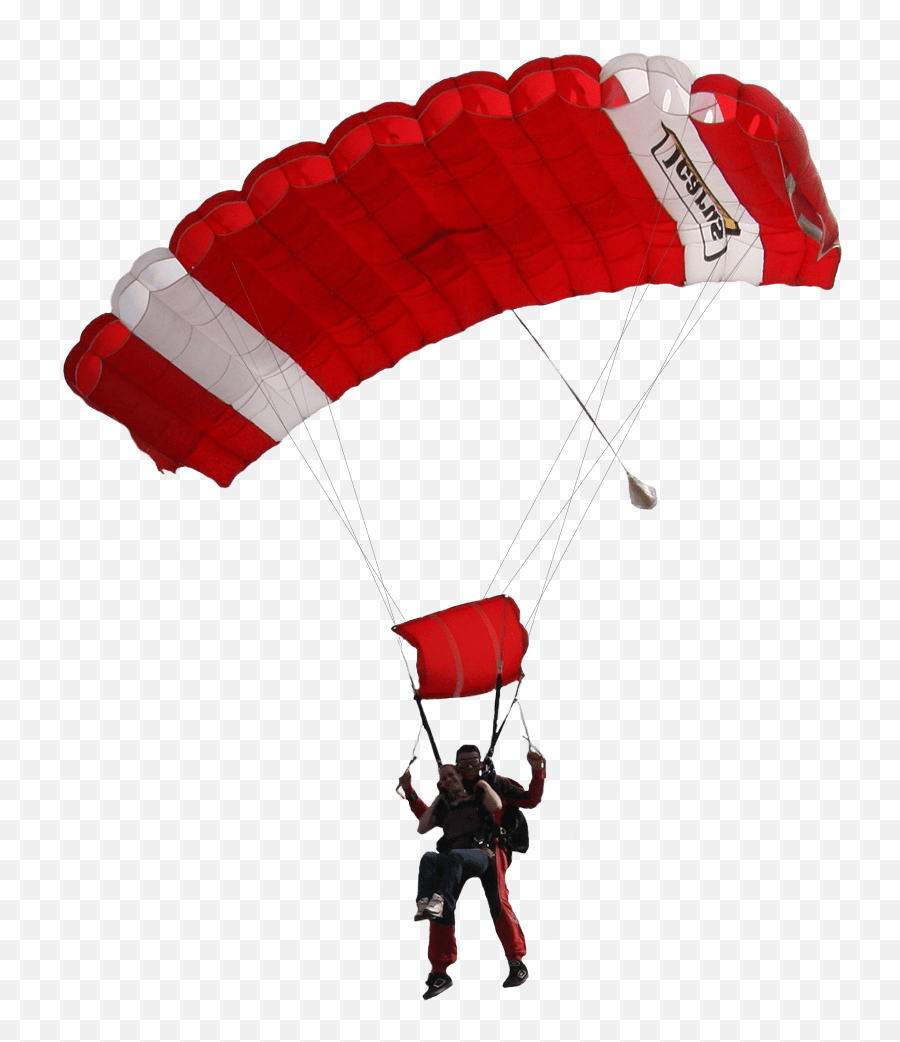 Red And White Parachute Transparent Png