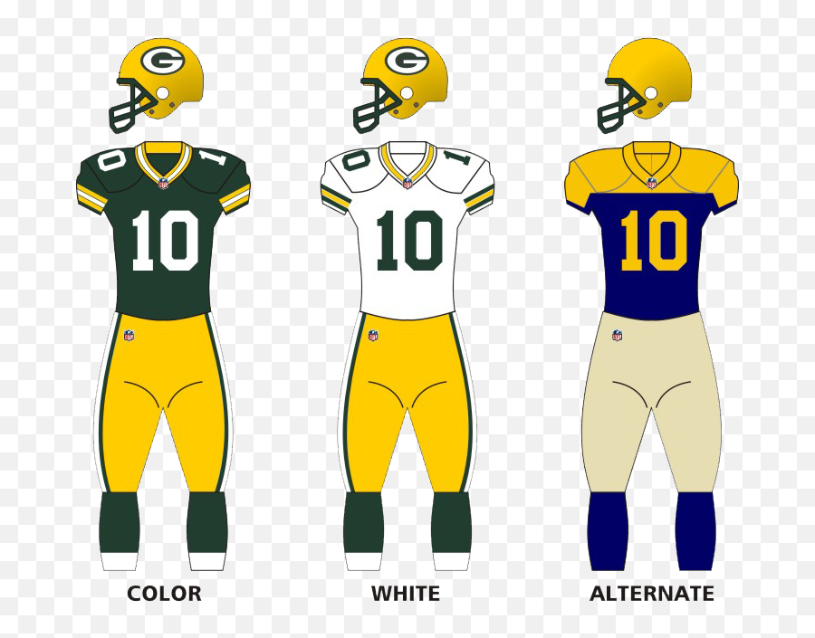 Green Bay Packers - Green Bay Packers Uniforms Png,Brewers Packers Badgers Logo