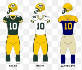 Green Bay Packers - Green Bay Packers Uniforms Png,Brewers Packers Badgers Logo