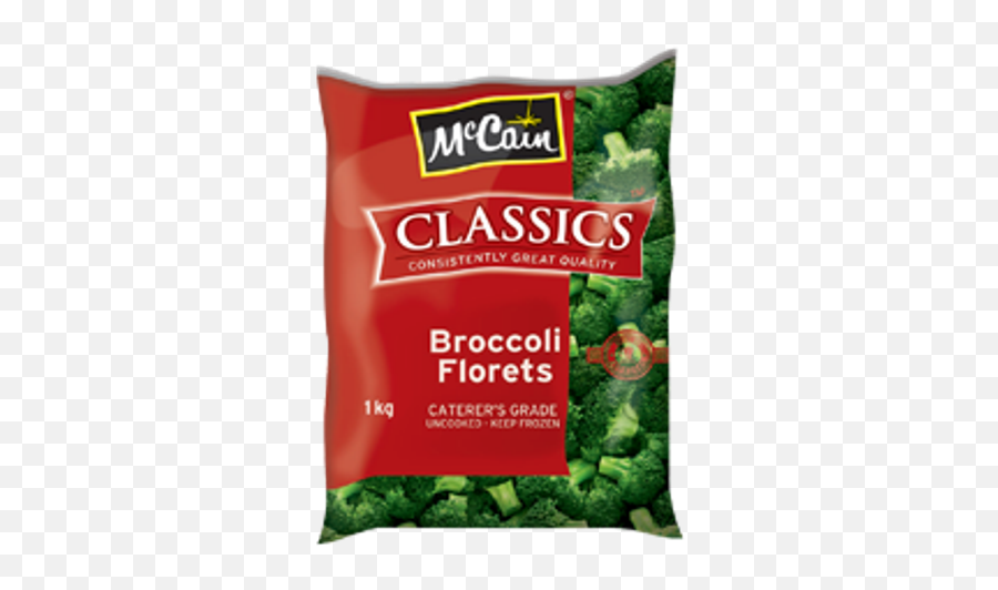 Broccoli Florets 6x1kg African - Mccain Cut Corn Png,Brocolli Png