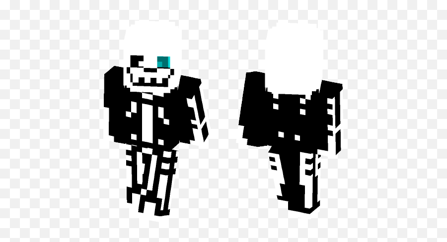 Download Sans Undertalein - Game Minecraft Skin For Free Illustration Png,Sans Undertale Png