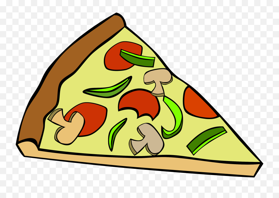 Pizza Clipart - Slice Pizza Clipart Png,Pizza Clipart Png