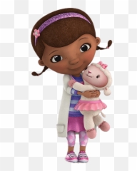Doc Mcstuffins And Lambie Transparent - Doc Mcstuffins And Lambie Png,Doc Mcstuffins Png