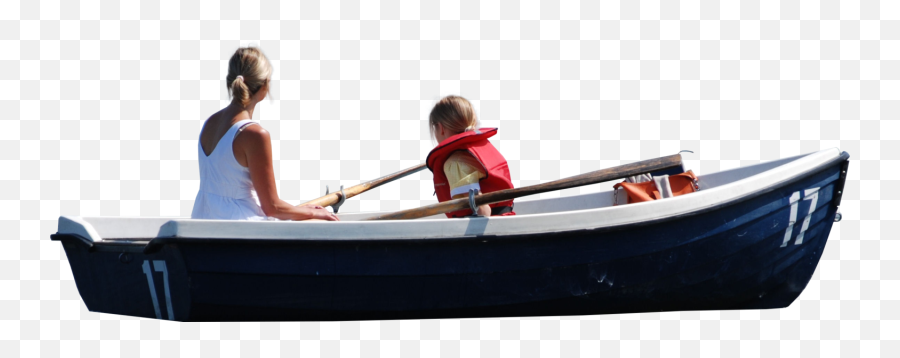 Download Hd Man - Man On Boat Png,Boat Png