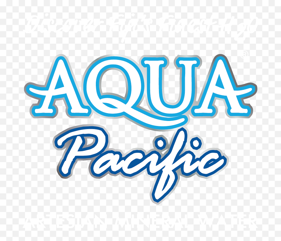 Aqua Pacific Natural Fijian Mineral Water - Calligraphy Png,Fiji Water Png